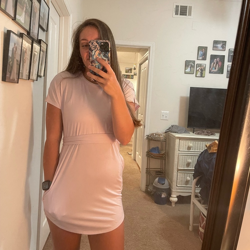 Pink dress